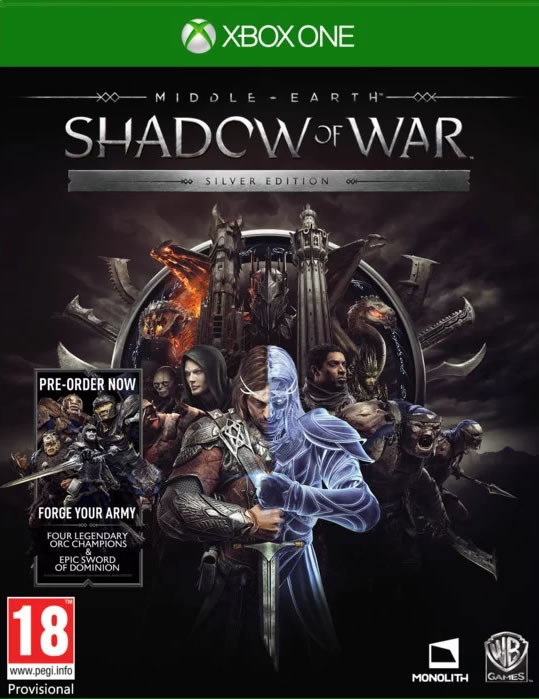 Middle-Earth: Shadow of War Silver Edition [Xbox One]